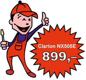 Clarion NX505e Preis